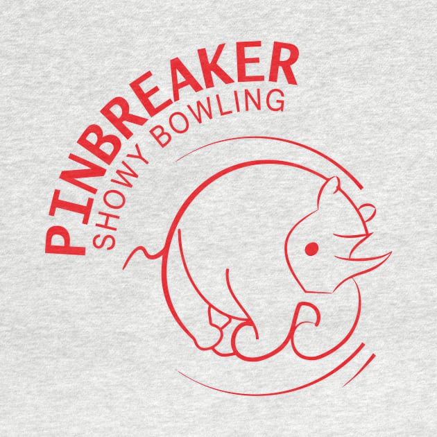 Pinbreaker - Showy Bowling (red) by aceofspace